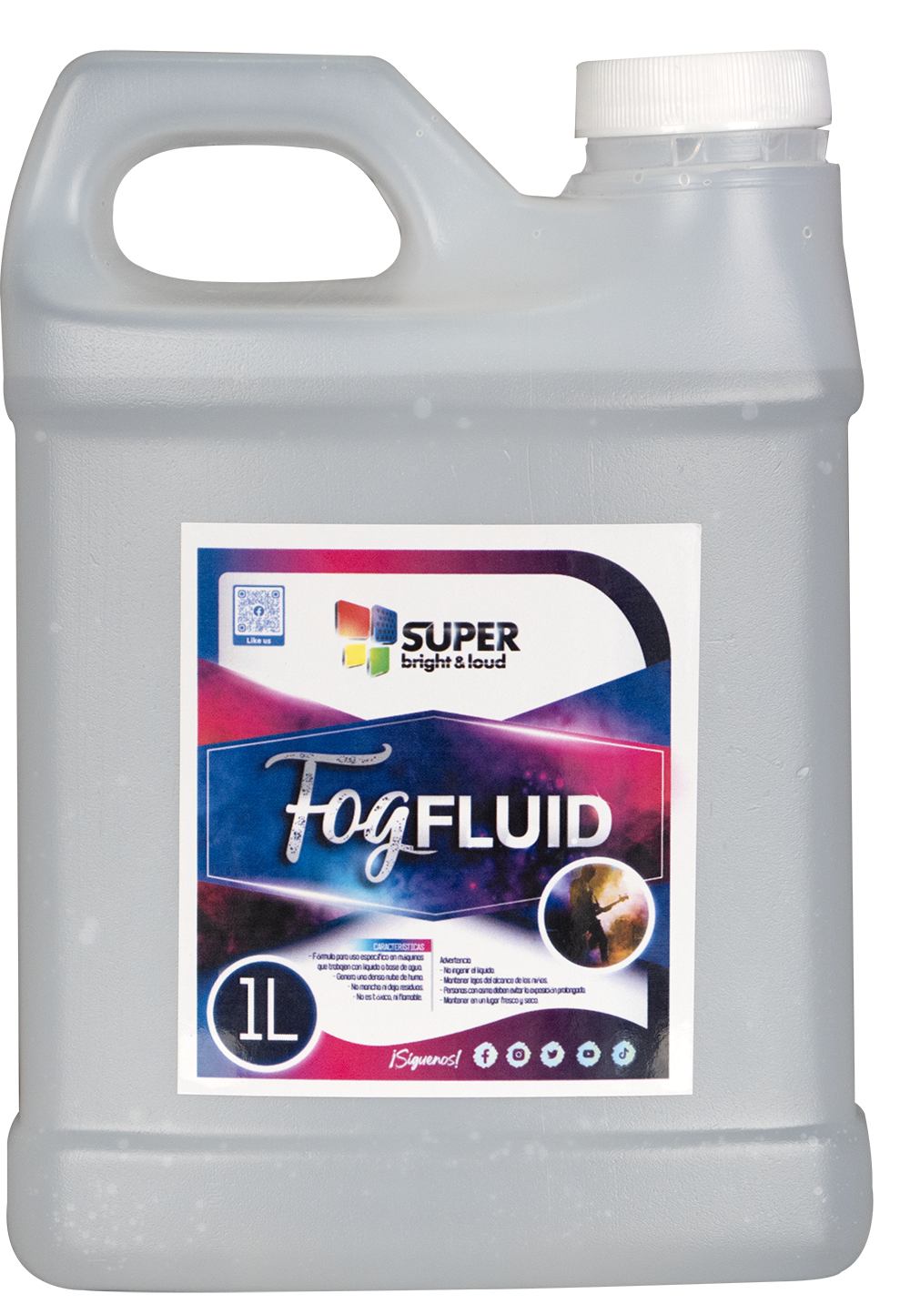 Fog Fluid Super Bright Liquido Para Maquina De Humo 10 LT